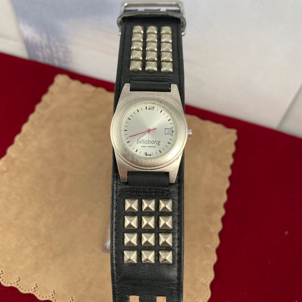 Billabong Vintage Studded Cuff Watch